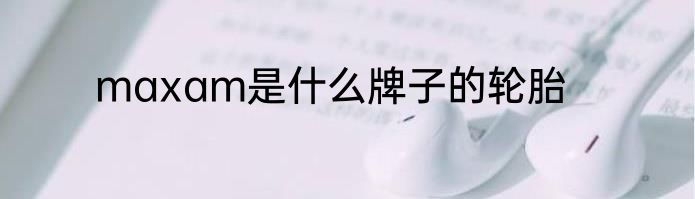 maxam是什么牌子的轮胎