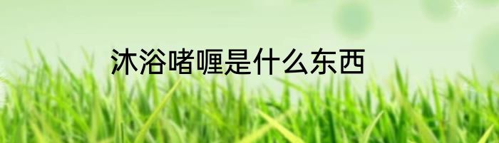 沐浴啫喱是什么东西