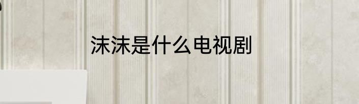 沫沫是什么电视剧