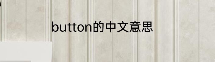 button的中文意思