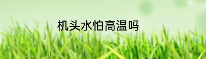 机头水怕高温吗