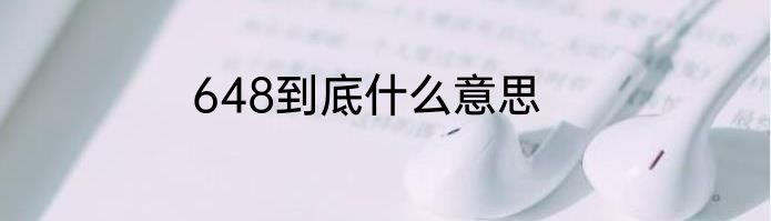 648到底什么意思