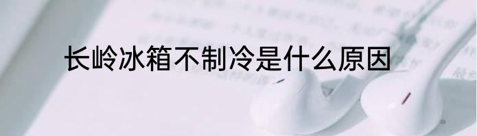 长岭冰箱不制冷是什么原因