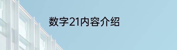 数字21内容介绍