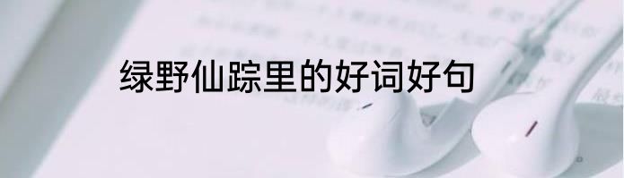 绿野仙踪里的好词好句