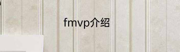 fmvp介绍
