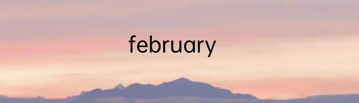 february