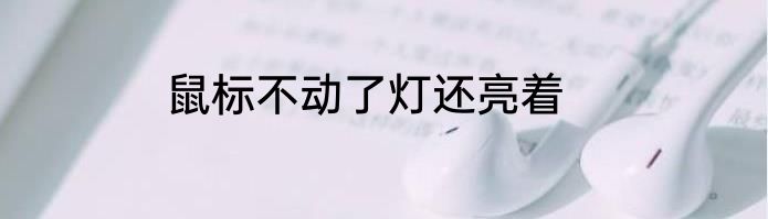 鼠标不动了灯还亮着