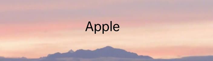 Apple