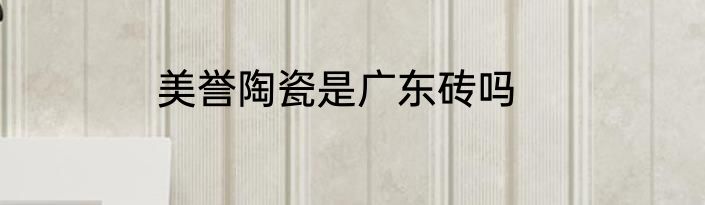 美誉陶瓷是广东砖吗