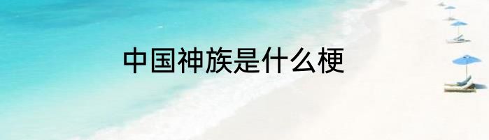 中国神族是什么梗