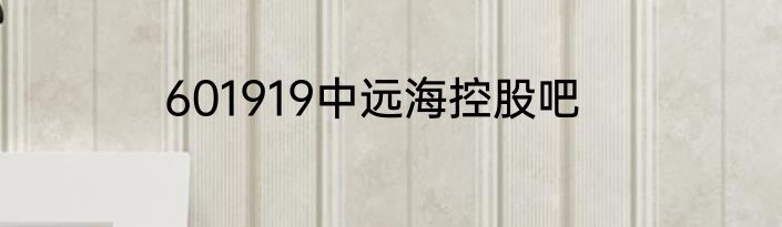 601919中远海控股吧