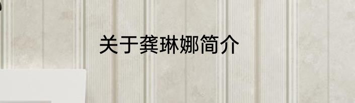 关于龚琳娜简介