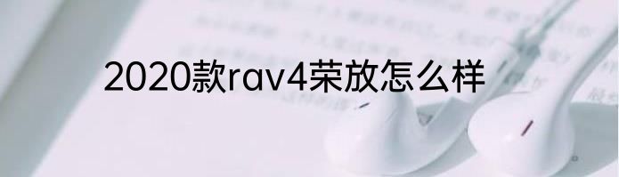 2020款rav4荣放怎么样