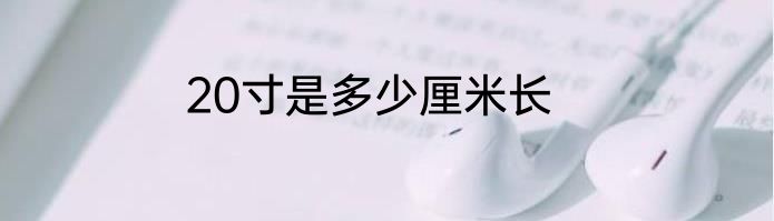 20寸是多少厘米长