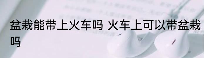 盆栽能带上火车吗 火车上可以带盆栽吗