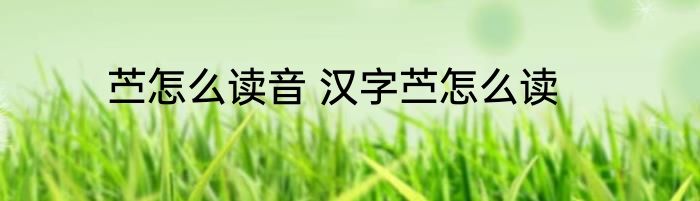 苎怎么读音 汉字苎怎么读