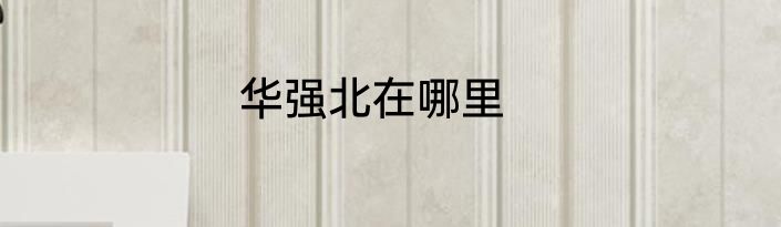 华强北在哪里