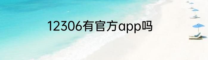 12306有官方app吗