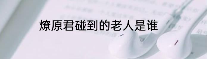 燎原君碰到的老人是谁