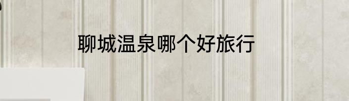 聊城温泉哪个好旅行