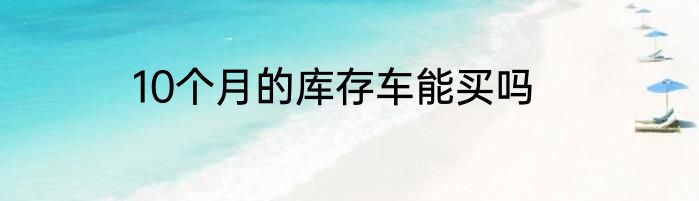 10个月的库存车能买吗