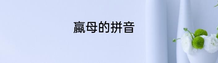 蠃母的拼音