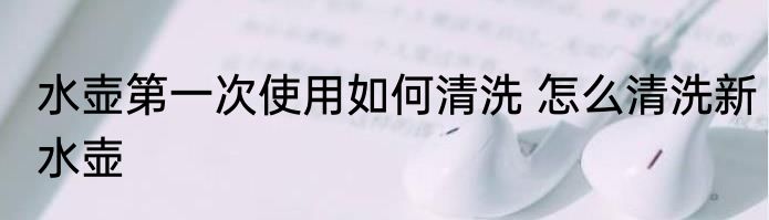 水壶第一次使用如何清洗 怎么清洗新水壶