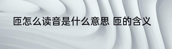 匝怎么读音是什么意思 匝的含义