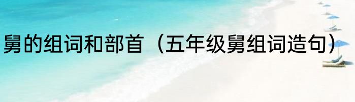 舅的组词和部首（五年级舅组词造句）