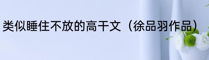 类似睡住不放的高干文（徐品羽作品）