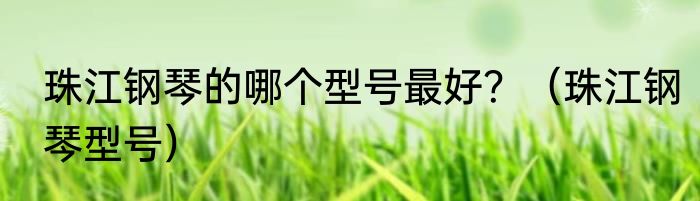 珠江钢琴的哪个型号最好？（珠江钢琴型号）