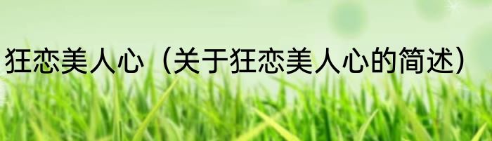 狂恋美人心（关于狂恋美人心的简述）