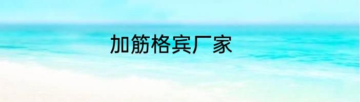 加筋格宾厂家
