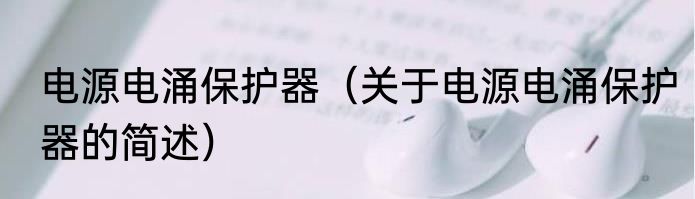 电源电涌保护器（关于电源电涌保护器的简述）