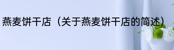 燕麦饼干店（关于燕麦饼干店的简述）