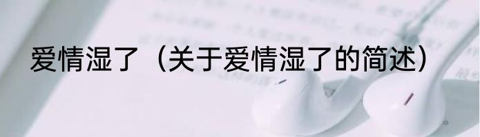 爱情湿了（关于爱情湿了的简述）