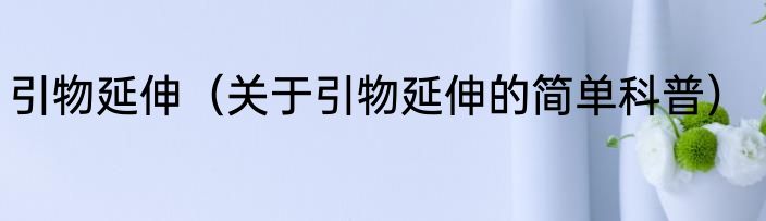 引物延伸（关于引物延伸的简单科普）