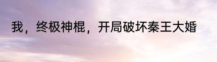 我，终极神棍，开局破坏秦王大婚