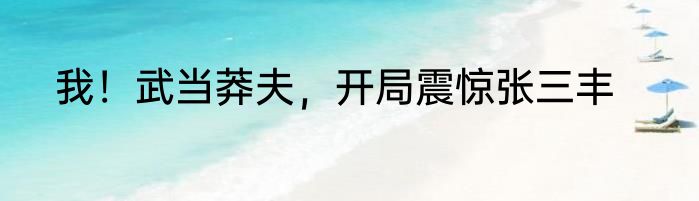 我！武当莽夫，开局震惊张三丰