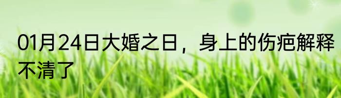 01月24日大婚之日，身上的伤疤解释不清了
