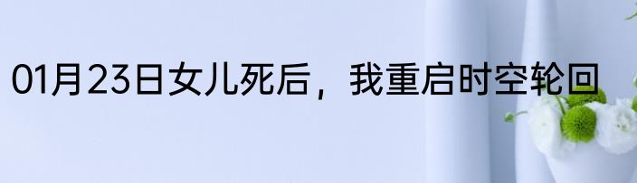 01月23日女儿死后，我重启时空轮回