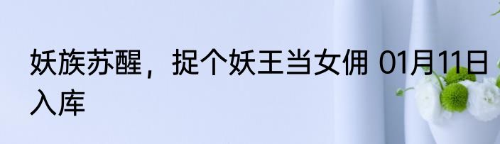 妖族苏醒，捉个妖王当女佣 01月11日入库