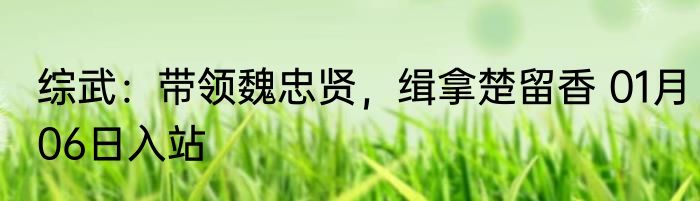 综武：带领魏忠贤，缉拿楚留香 01月06日入站