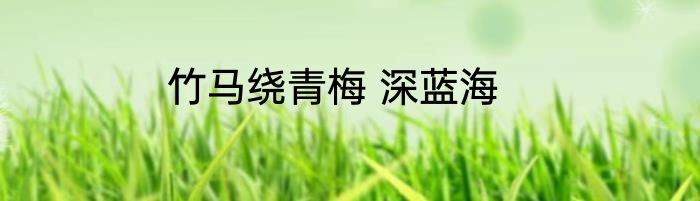 竹马绕青梅 深蓝海