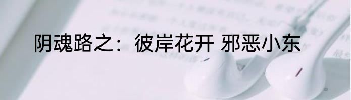 阴魂路之：彼岸花开 邪恶小东