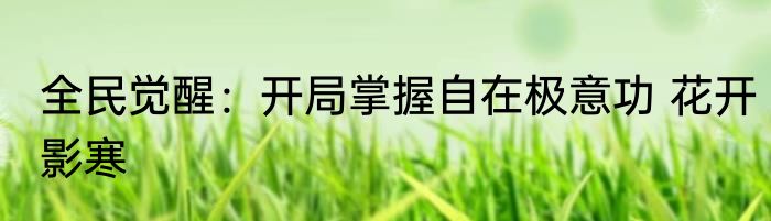 全民觉醒：开局掌握自在极意功 花开影寒