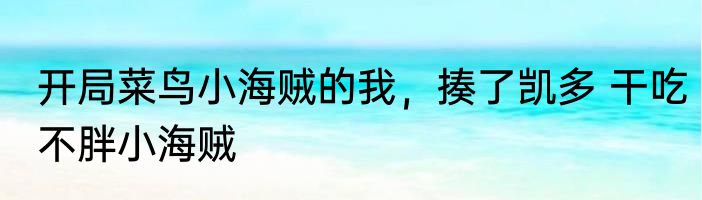 开局菜鸟小海贼的我，揍了凯多 干吃不胖小海贼