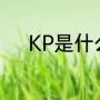 KP是什么意思（kp是什么意思）