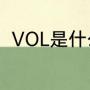 VOL是什么意思（VOL是什么意思）